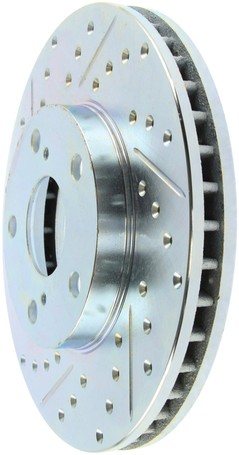 StopTech Select Sport Drilled & Slotted Rotor - Front Left