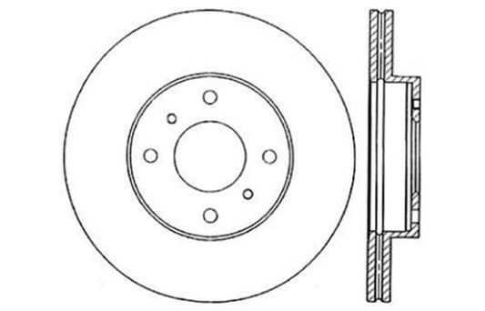 StopTech Slotted & Drilled Sport Brake Rotor