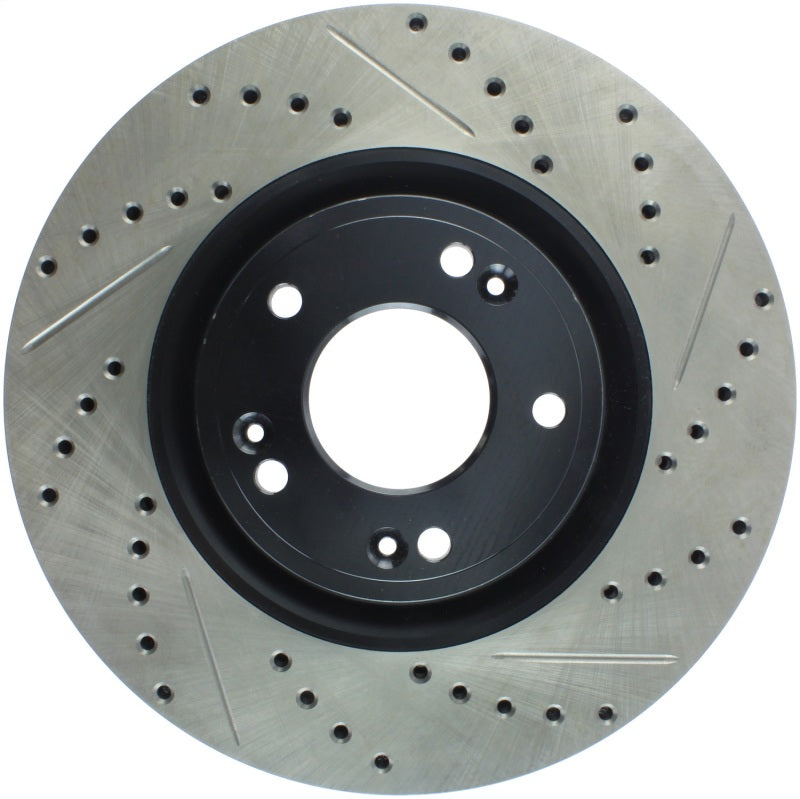 StopTech Sport Drilled & Slotted Rotor - Front Left