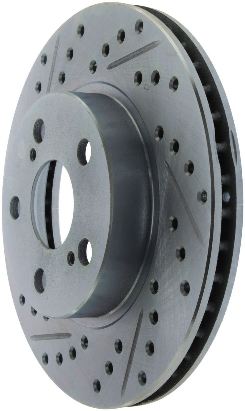 StopTech Select Sport Drilled & Slotted Rotor - Front Left