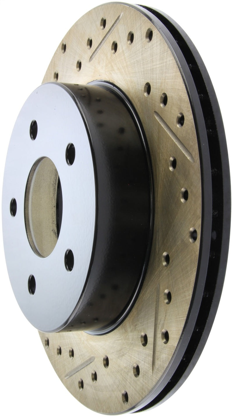 StopTech Sport Drilled & Slotted Rotor- Rear Right