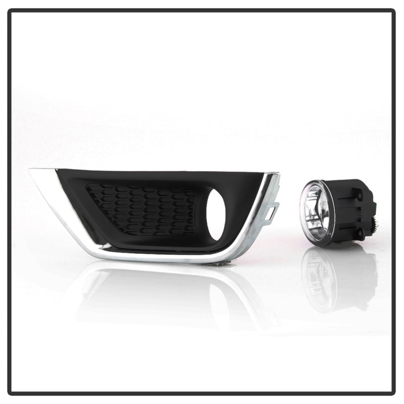 Spyder Jeep Compass 2017-2019 OEM Style Fog Light w/Universal Switch - H8(Included) - Clear