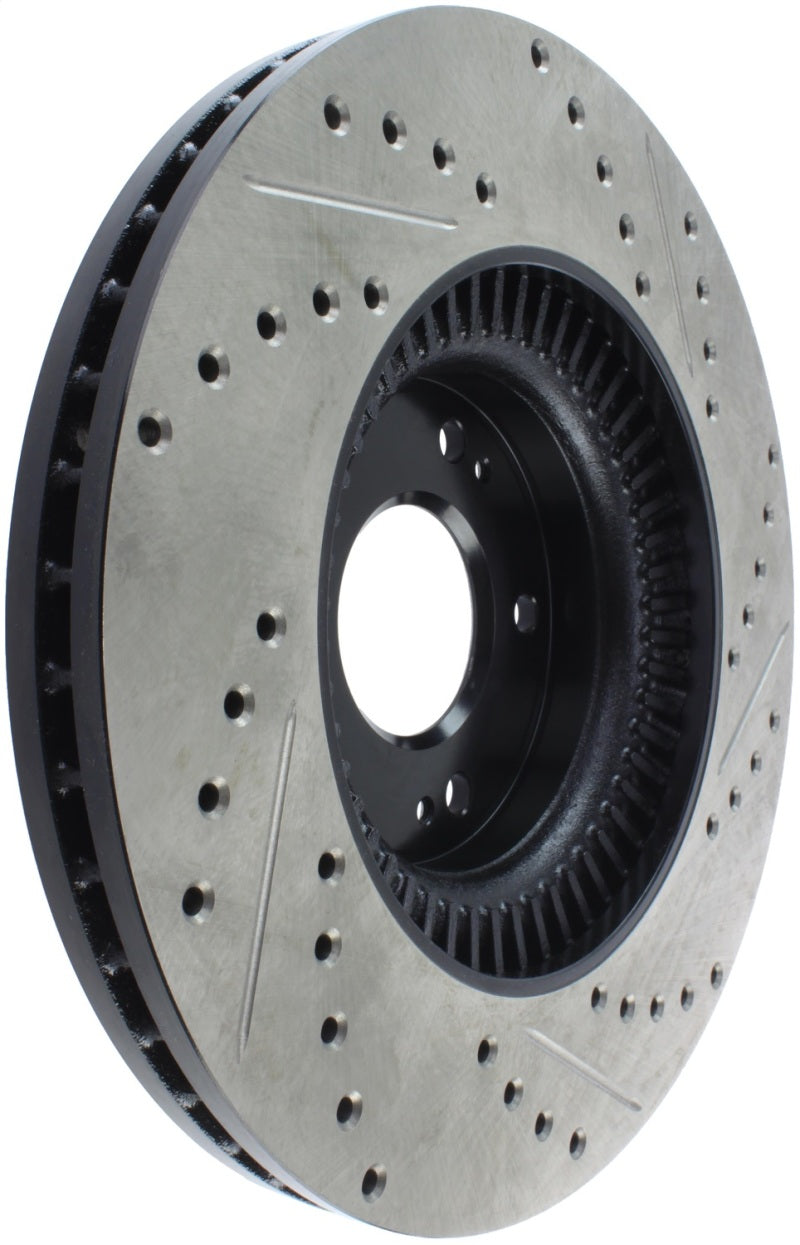 StopTech Sport Drilled & Slotted Rotor - Front Right