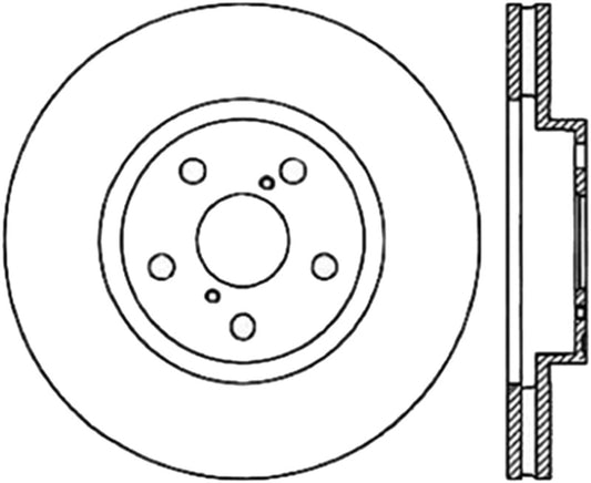 StopTech Slotted & Drilled Sport Brake Rotor