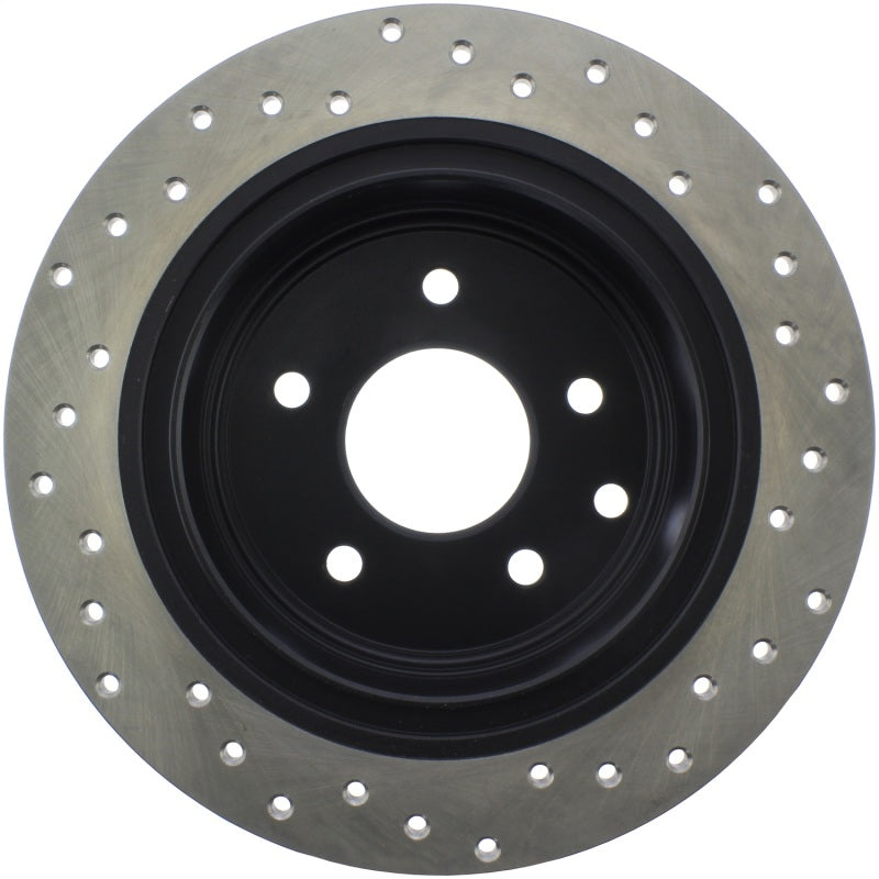 StopTech SportStop 02-09 Nissan Altima / 04-08 Maxima / 07-09 Sentra Drilled Rear Right Rotor