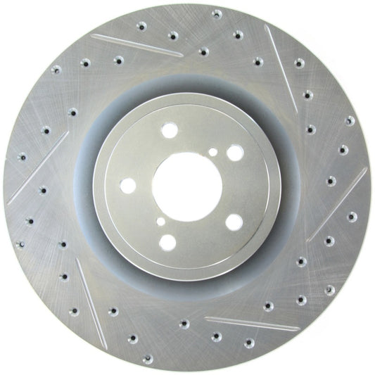 StopTech Select Sport Drilled & Slotted Rotor - Front Right