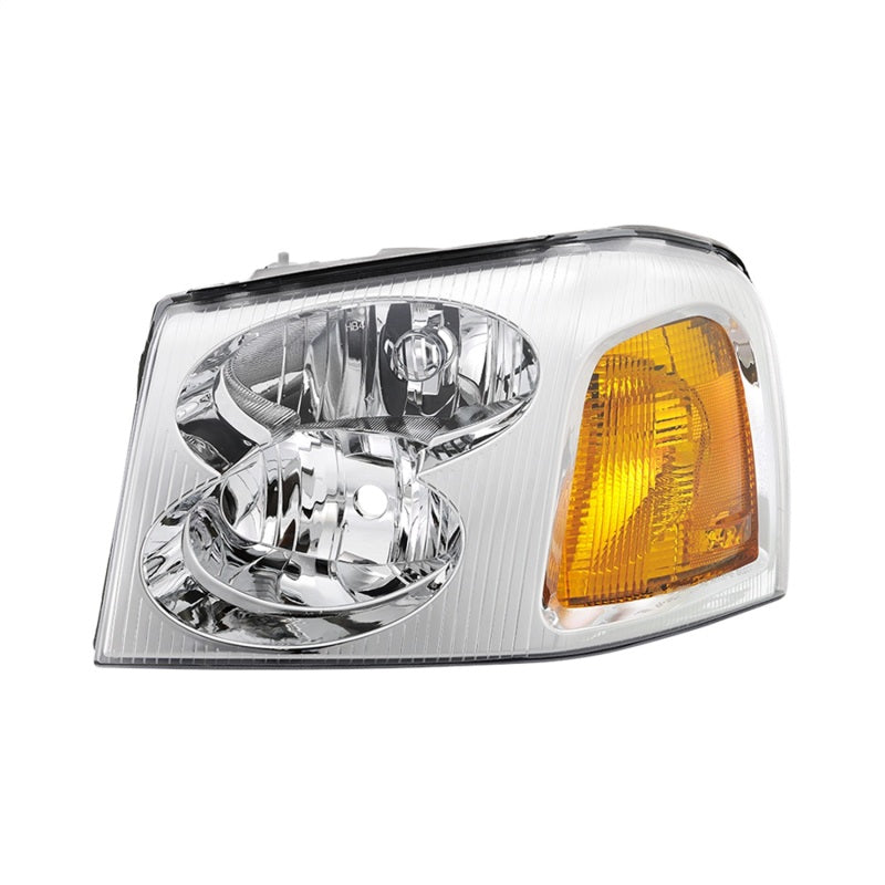 xTune 02-09 GMC Envoy Driver Side Headlight - OEM Left (HD-JH-GEN02-OE-L)