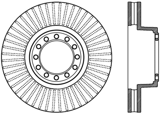 StopTech Slotted & Drilled Sport Brake Rotor