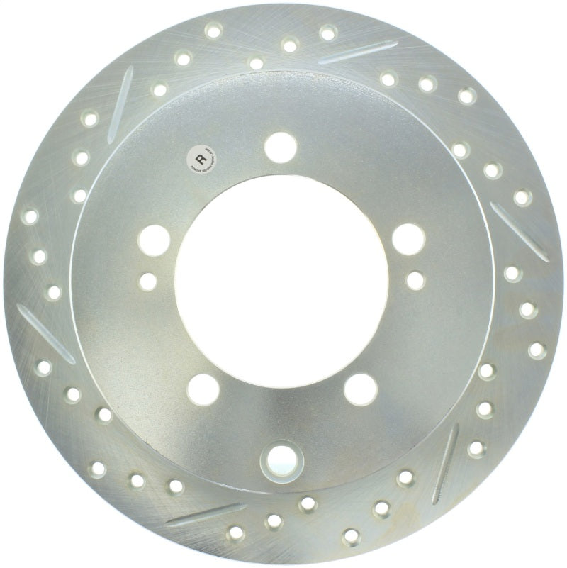 StopTech Select Sport Drilled & Slotted Rotor - Front Left