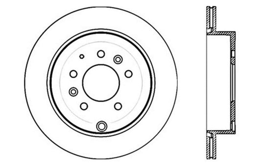 StopTech Slotted & Drilled Sport Brake Rotor