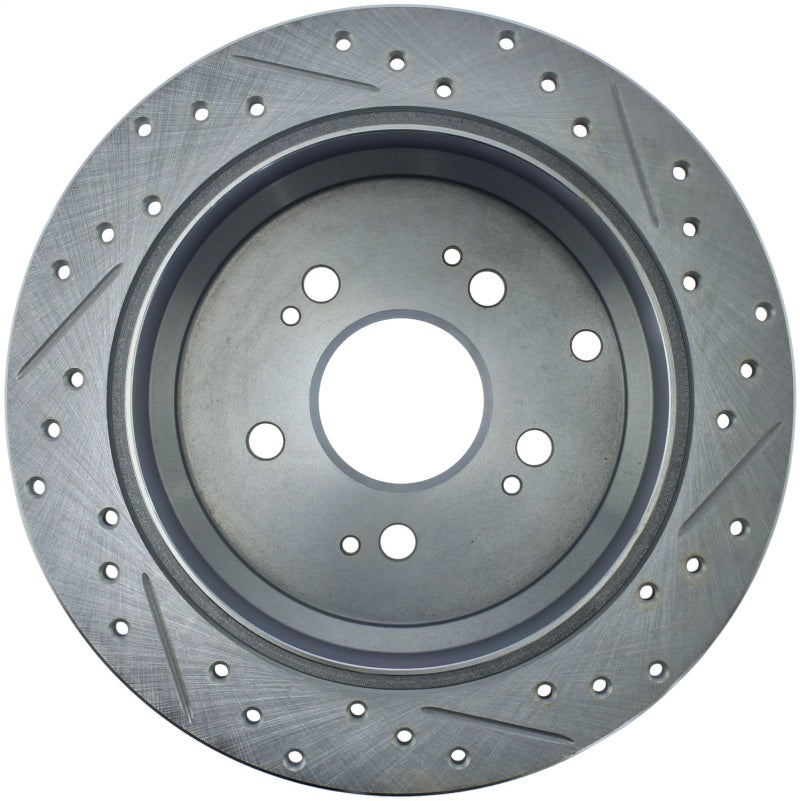 StopTech Select Sport Drilled & Slotted Rotor - Front Left