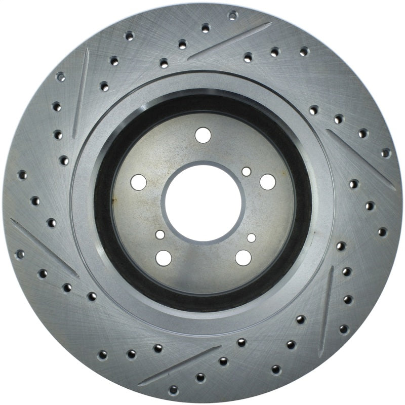 StopTech Select Sport Drilled & Slotted Rotor - Front Left