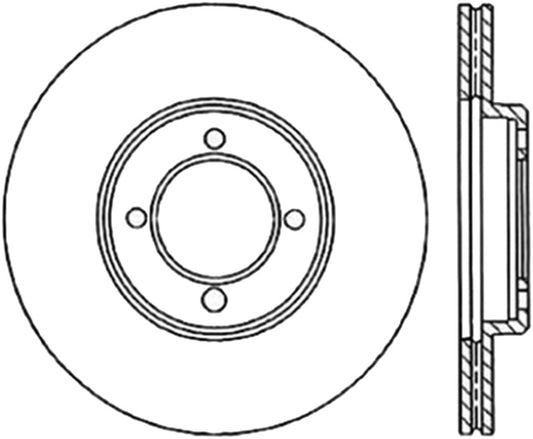 StopTech Slotted & Drilled Sport Brake Rotor