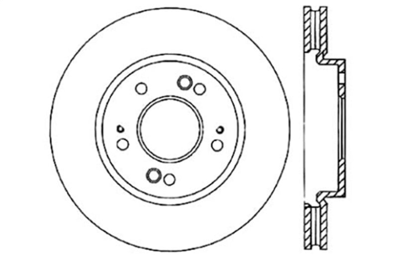 StopTech Slotted & Drilled Sport Brake Rotor