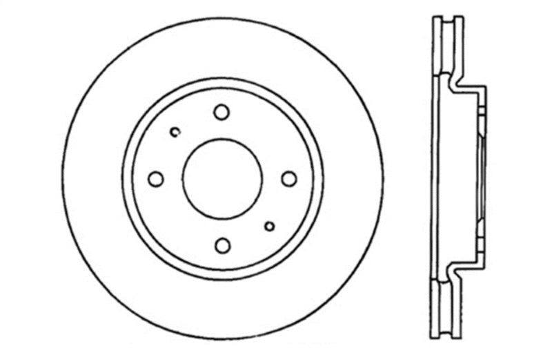 StopTech Slotted & Drilled Sport Brake Rotor