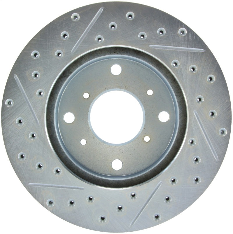 StopTech Select Sport Drilled & Slotted Rotor - Rear Right