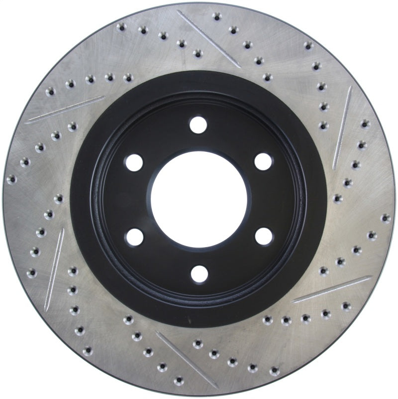 StopTech Sport Drilled & Slotted Rotor - Front Left