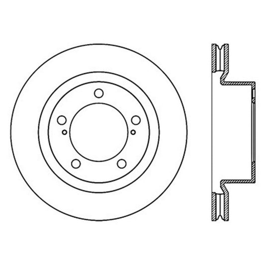 StopTech Slotted Sport Brake Rotor