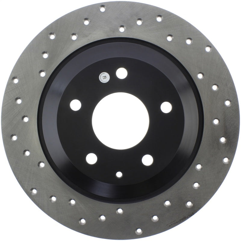 StopTech Sport Cross Drilled Brake Rotor - Front Left