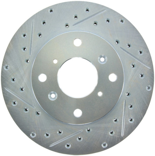 StopTech Select Sport Drilled & Slotted Rotor - Rear Right