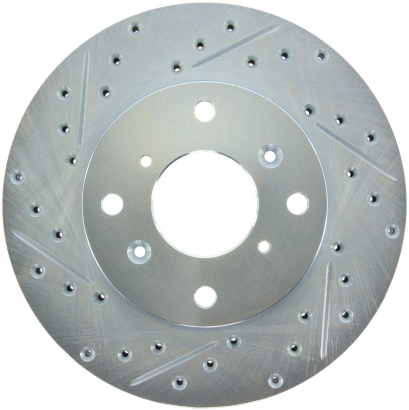 StopTech Select Sport Drilled & Slotted Rotor - Rear Right