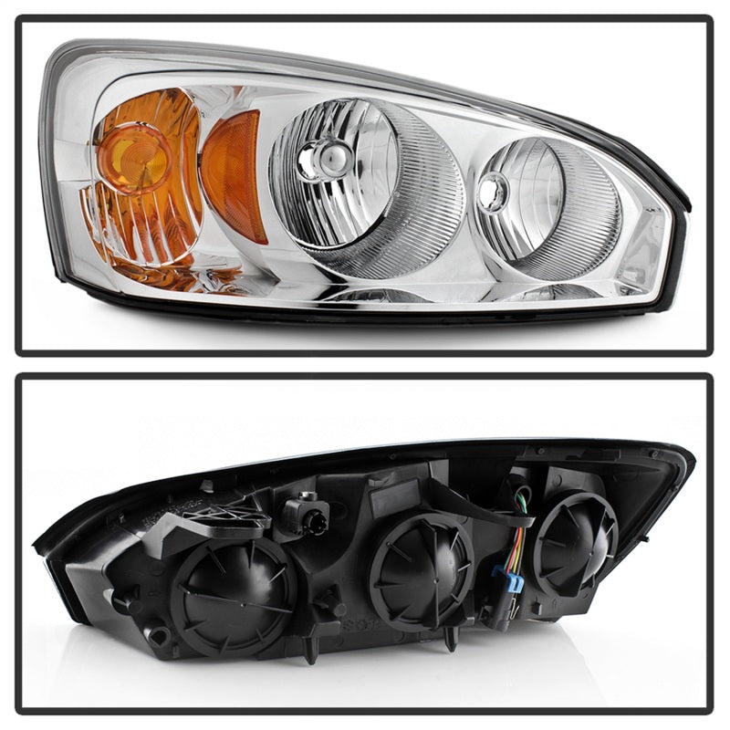 xTune 04-08 Chevrolet Malibu Passenger Side OEM Headlights - Right (HD-JH-CMA04-OE-R)