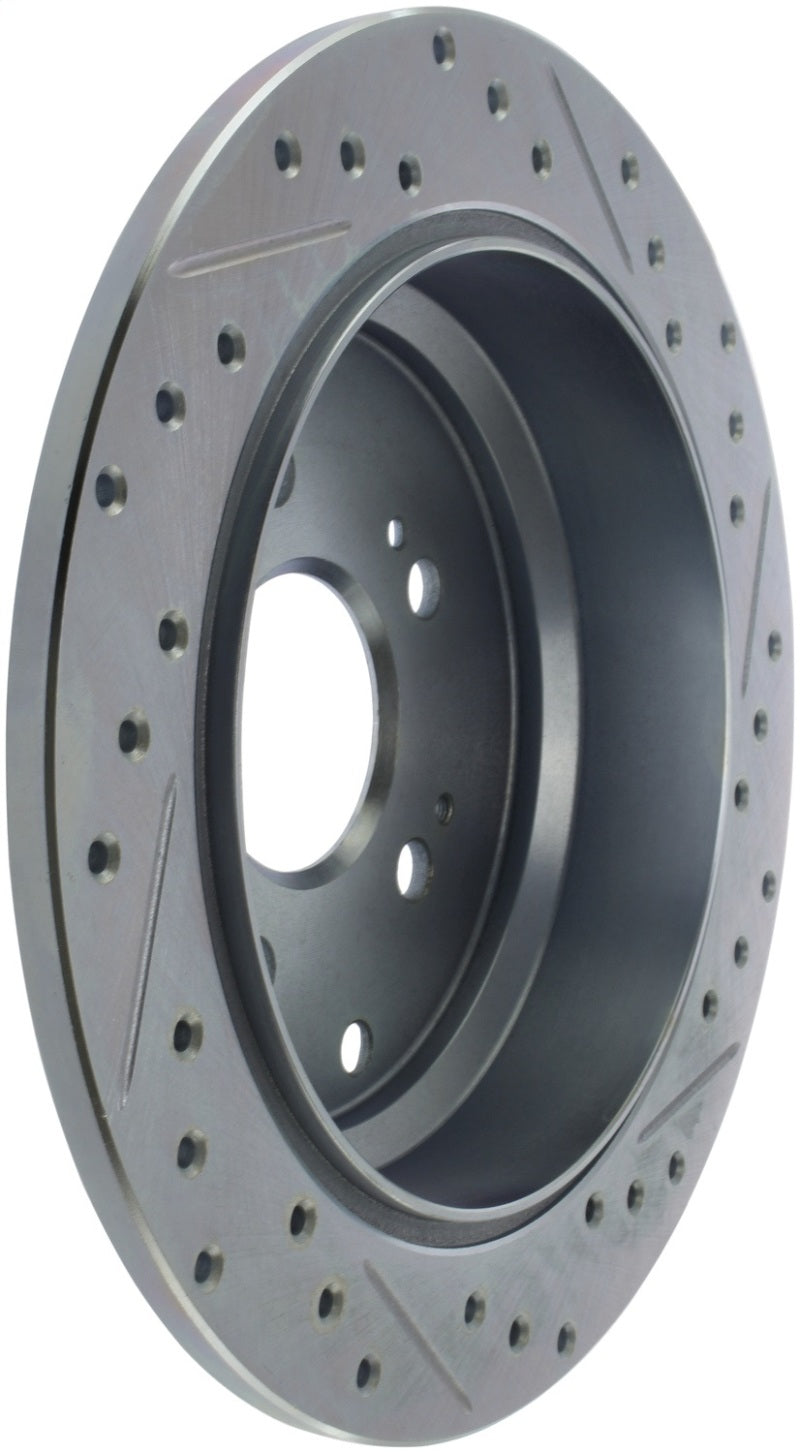 StopTech Select Sport Drilled & Slotted Rotor - Front Left