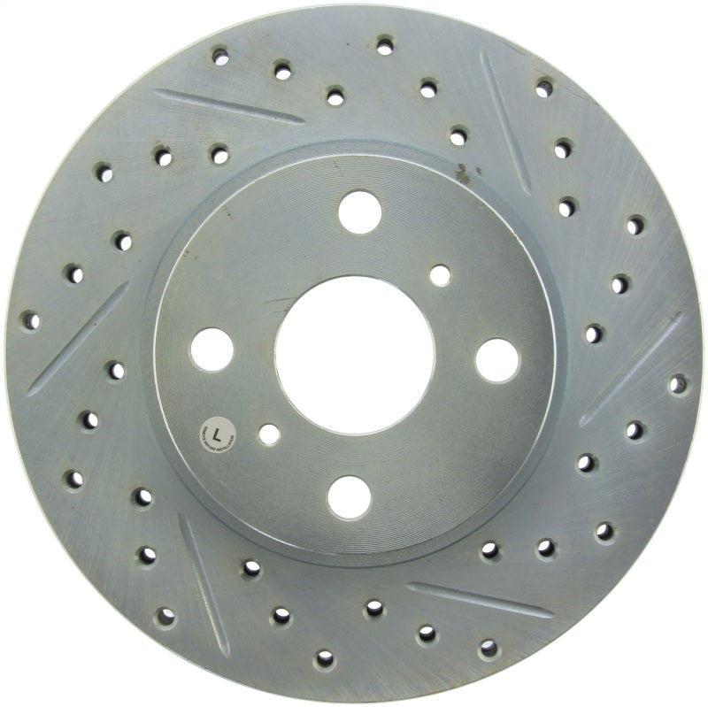 StopTech Select Sport Drilled & Slotted Rotor - Front Left