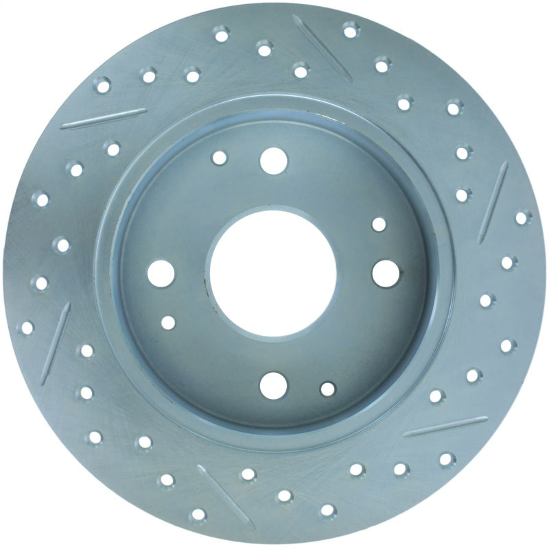 StopTech Select Sport 91-97 Honda Accord Rear Right Drilled & Slotted Rotor