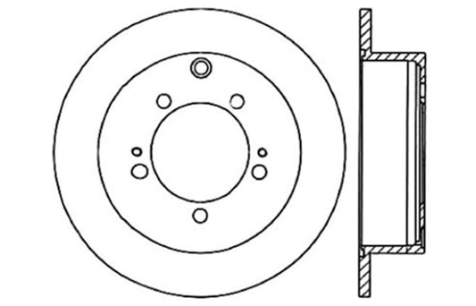 StopTech Slotted & Drilled Sport Brake Rotor