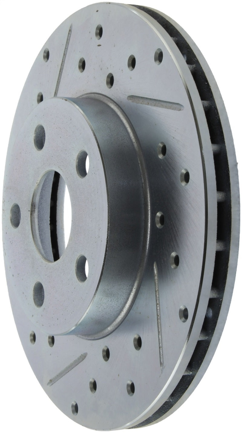 StopTech Select Sport Drilled & Slotted Rotor - Front Left