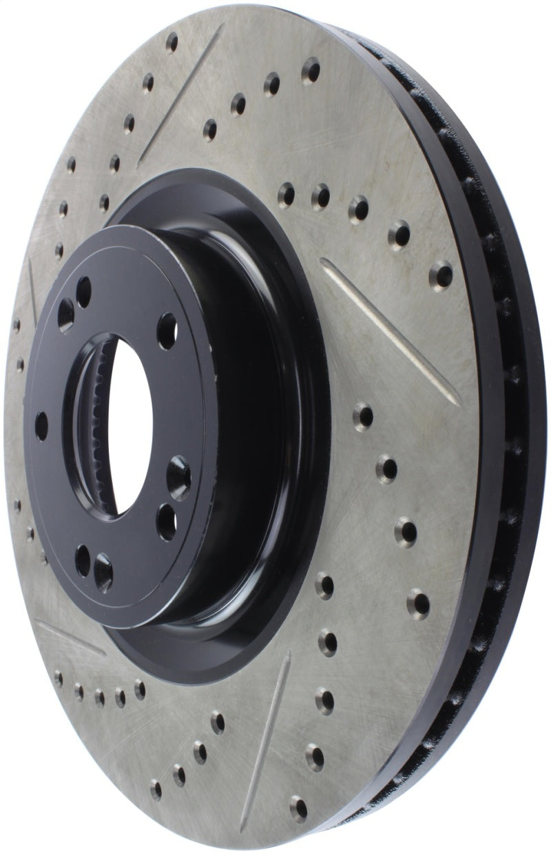 StopTech Sport Drilled & Slotted Rotor - Front Right