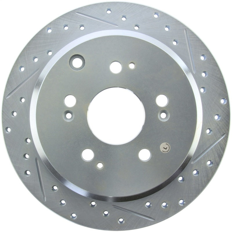 StopTech Select Sport Drilled & Slotted Rotor - Front Right