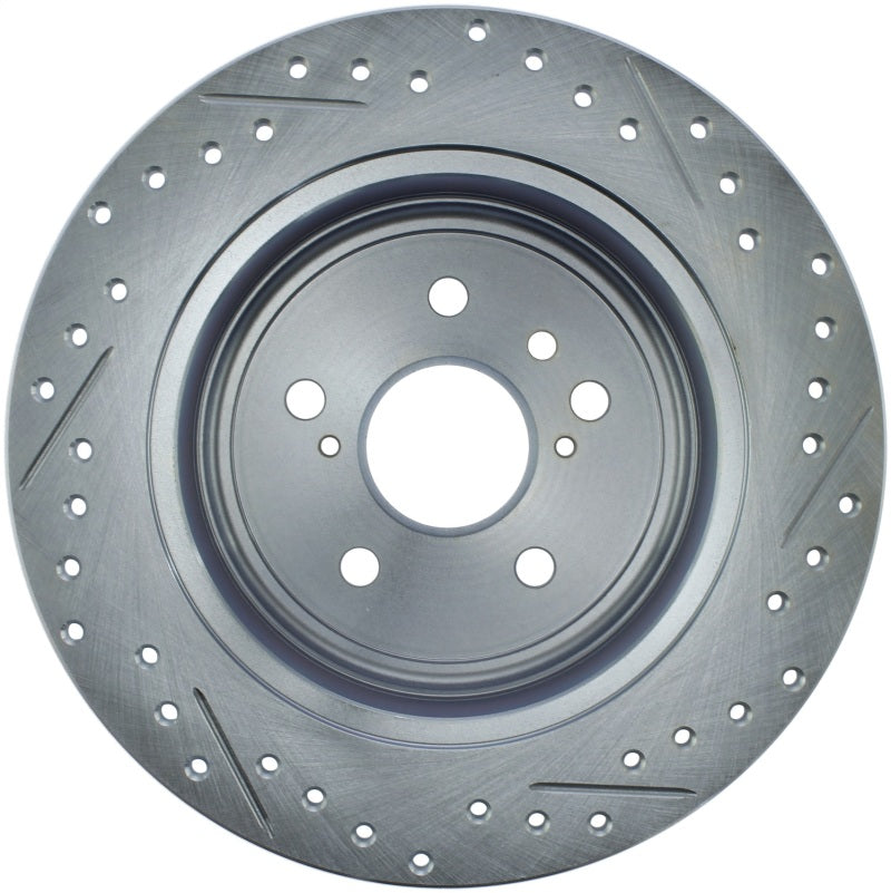 StopTech Select Sport Drilled & Slotted Rotor - Rear Right