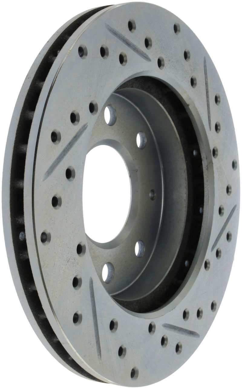 StopTech Select Sport Drilled & Slotted Rotor - Front Right