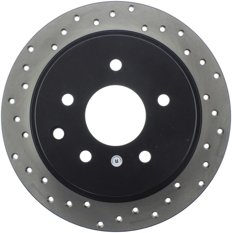 StopTech SportStop 02-09 Nissan Altima / 04-08 Maxima / 07-09 Sentra Drilled Rear Right Rotor