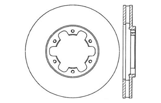 StopTech Slotted & Drilled Sport Brake Rotor