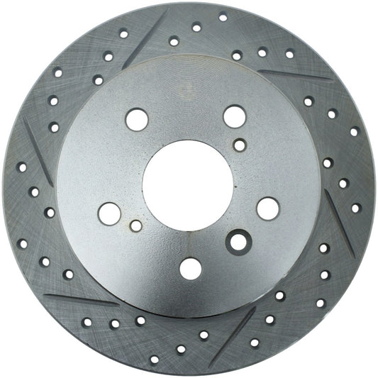 StopTech Select Sport Drilled & Slotted Rotor - Front Left