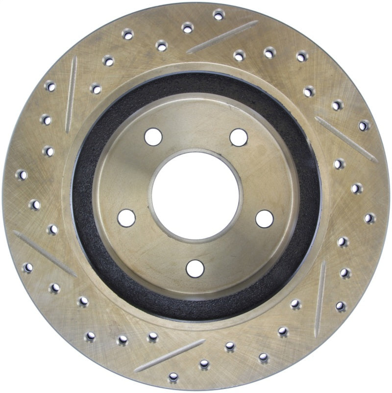 StopTech Sport Drilled & Slotted Rotor- Rear Left