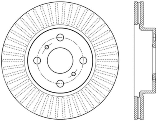 StopTech Slotted Sport Brake Rotor