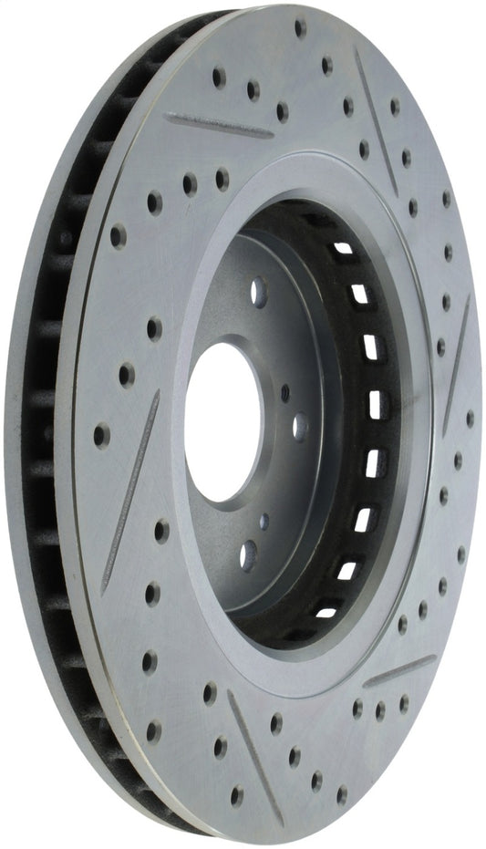 StopTech Select Sport Drilled & Slotted Rotor - Front Right