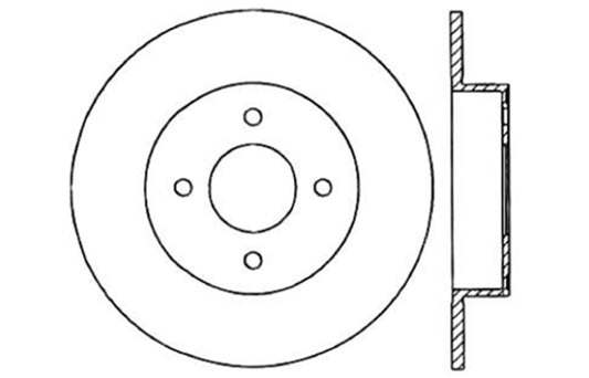 StopTech Slotted & Drilled Sport Brake Rotor