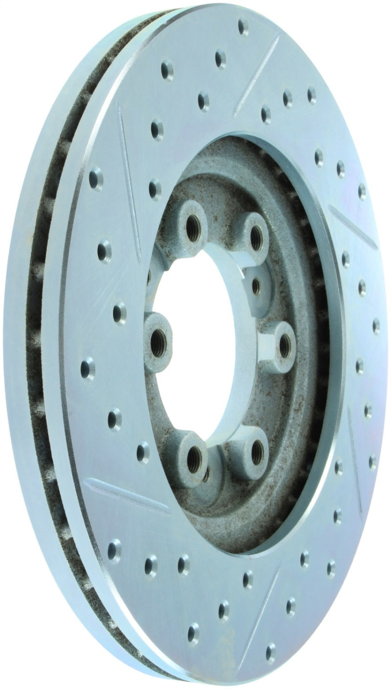 StopTech Select Sport Drilled & Slotted Rotor - Front Right