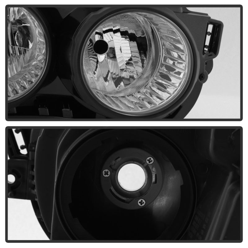 xTune 12-15 Chevy Sonic Passenger Side Halogen Headlight - Black OEM Right (HD-JH-CSON12-BK-R)