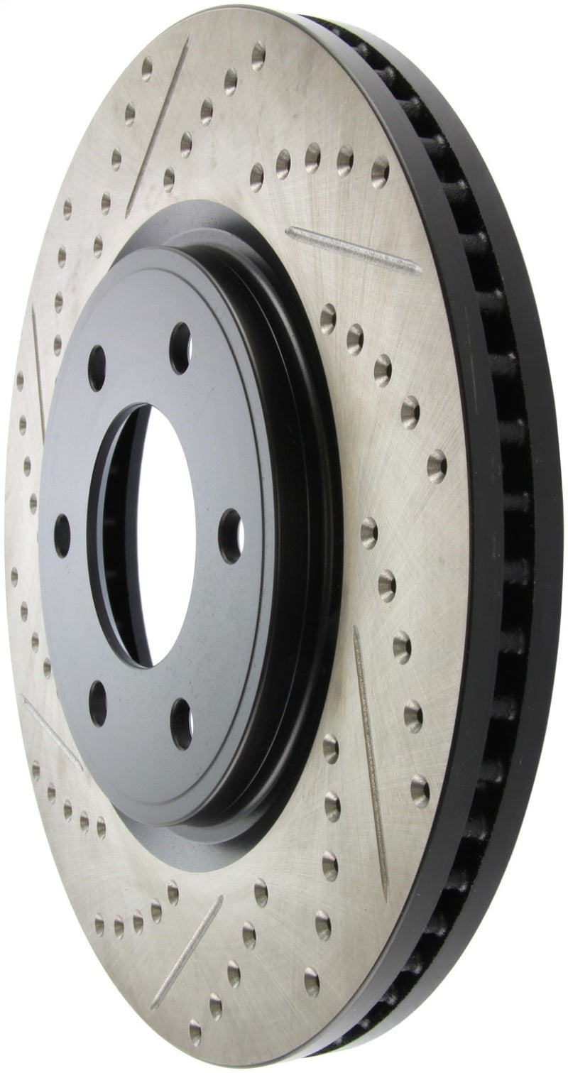 StopTech Sport Drilled & Slotted Rotor - Front Left