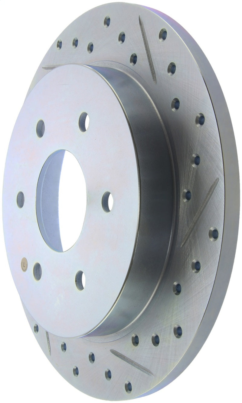 StopTech Select Sport Drilled & Slotted Rotor - Front Right