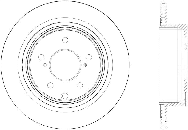 StopTech Slotted & Drilled Sport Brake Rotor