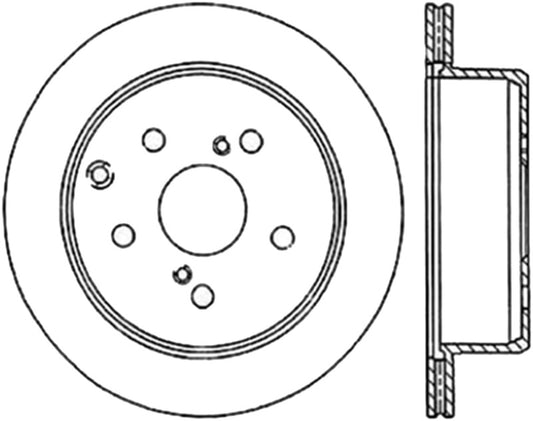 StopTech Slotted & Drilled Sport Brake Rotor