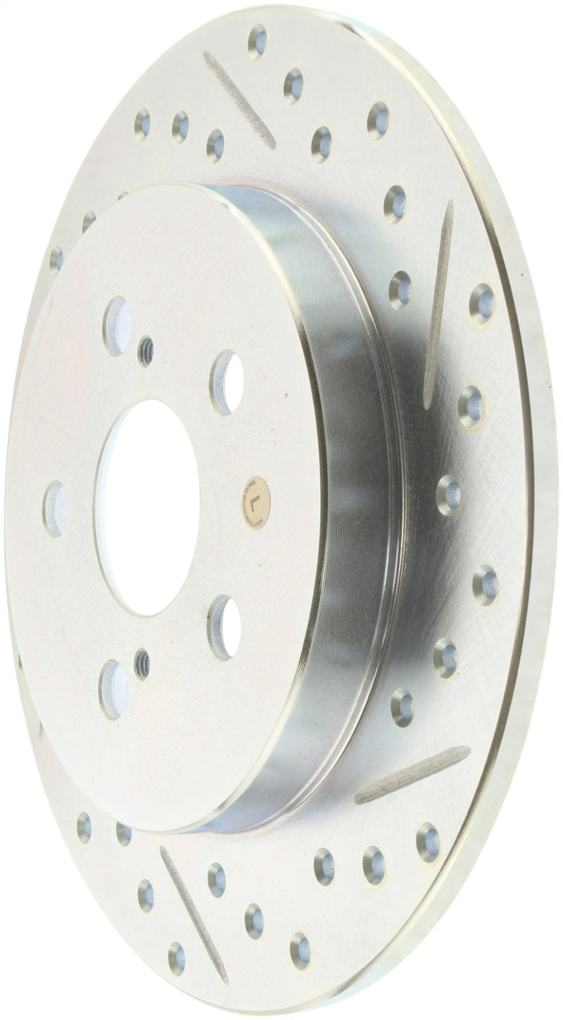 StopTech Select Sport Drilled & Slotted Rotor - Rear Left