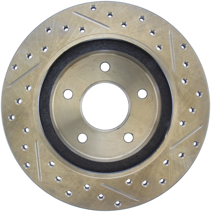 StopTech Sport Drilled & Slotted Rotor- Rear Right